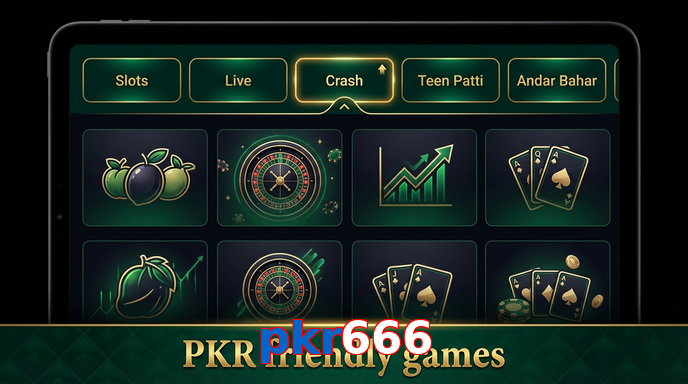 Game list for Pkr666 games section